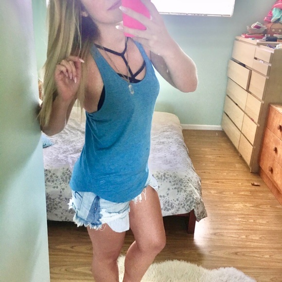 Black Strappy Cage Bralette M - Picture 2 of 5